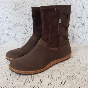 Merrell Select Dry Brown Boots Size 9.5